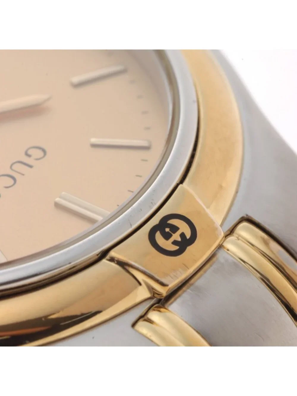 Gucci Watch Stainless Steel Gold Quartz